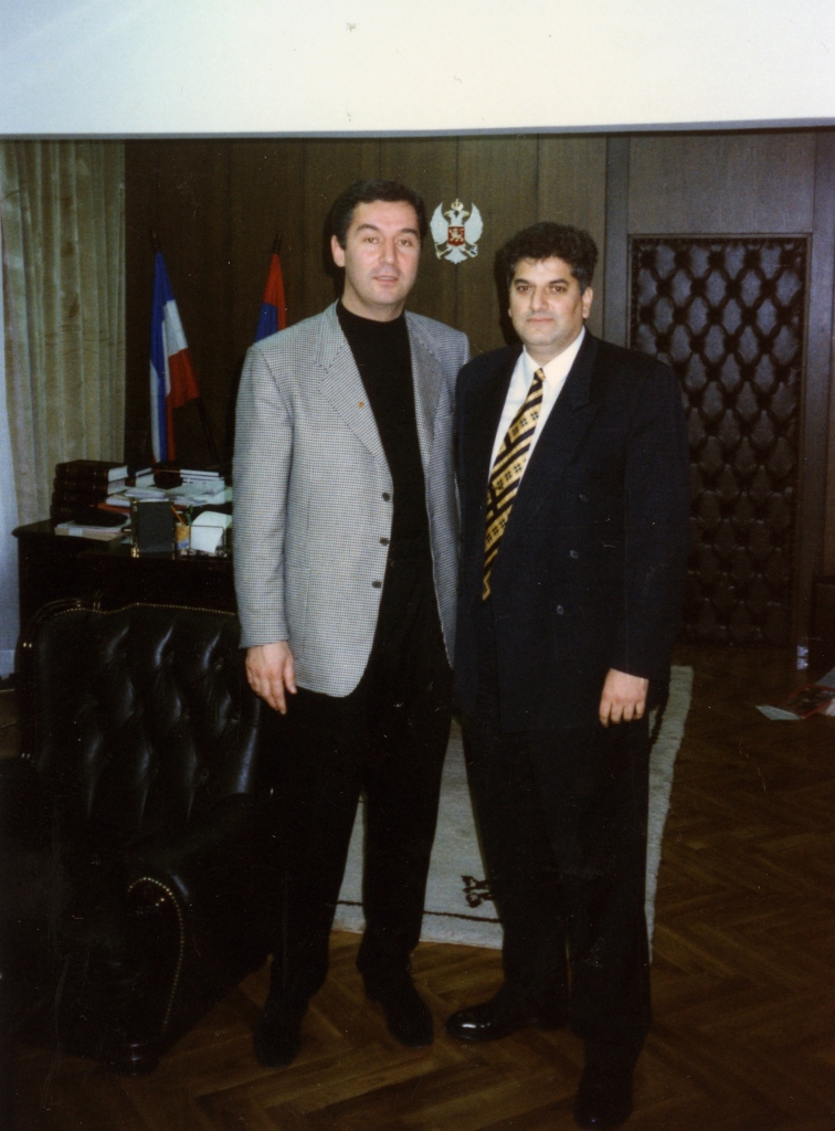 Prijatelj Milo Djukanovic iz poslednjeg predsedništva omladine SFRJ